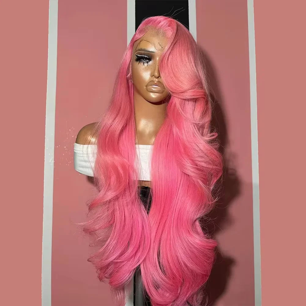 Bumble Bee Pink Wig