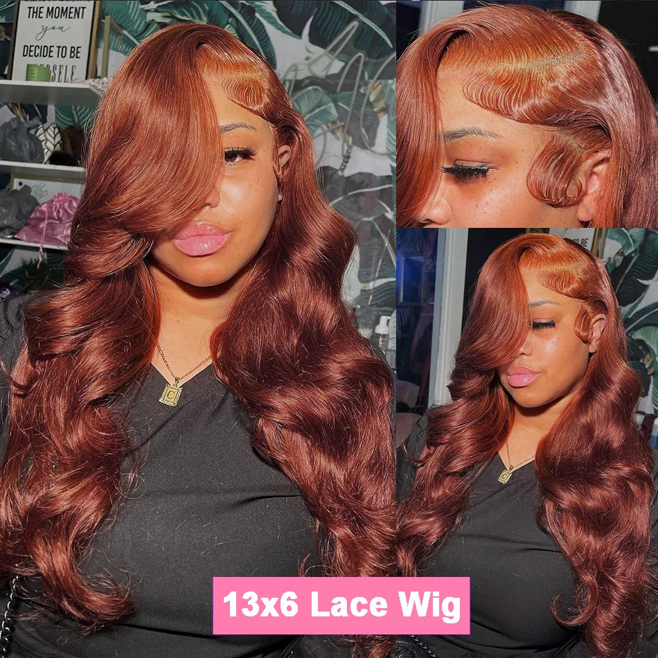 Reddish Babe Wig