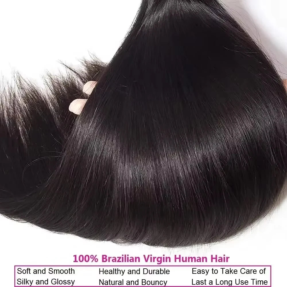 Straight Bundles Human Hair Brazilian